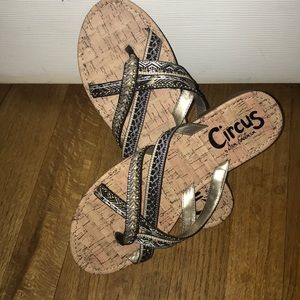 Multi color sandals